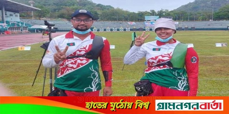 ভারতকে হারিয়ে বাংলাদেশের রোমান-নাসরিন জুটির স্বর্ণজয় ভারতকে হারিয়ে বাংলাদেশের রোমান-নাসরিন জুটির স্বর্ণজয়