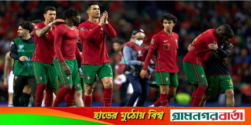 অবশেষে কাতার বিশ্বকাপের আশা বাঁচিয়ে রাখলো পর্তুগাল অবশেষে কাতার বিশ্বকাপের আশা বাঁচিয়ে রাখলো পর্তুগাল