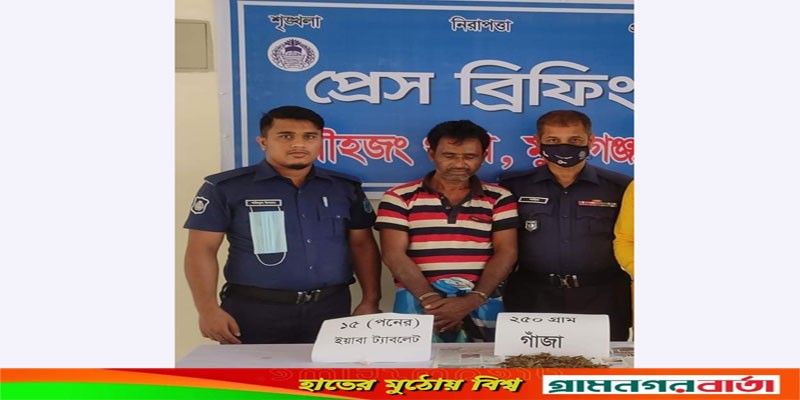 লৌহজংয়ের গোয়ালিমান্দ্রায় মাদক ব্যবসায়ী গ্রেফতার লৌহজংয়ের গোয়ালিমান্দ্রায় মাদক ব্যবসায়ী গ্রেফতার