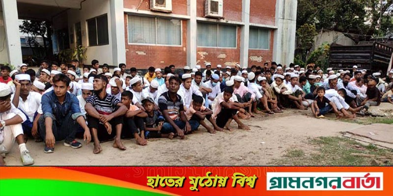 কক্সবাজার হতে ৪৭৬ জন রোহিঙ্গা আটক কক্সবাজার হতে ৪৭৬ জন রোহিঙ্গা আটক