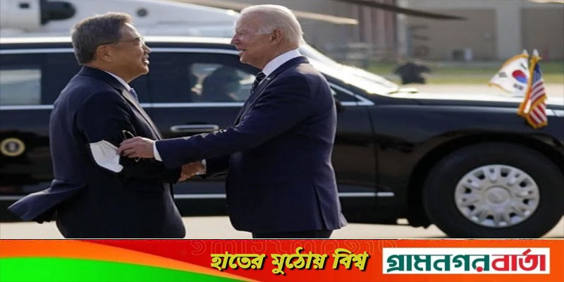 দক্ষিণ কোরিয়া সফরে গেছেন মার্কিন প্রেসিডেন্ট বাইডেন দক্ষিণ কোরিয়া সফরে গেছেন মার্কিন প্রেসিডেন্ট বাইডেন