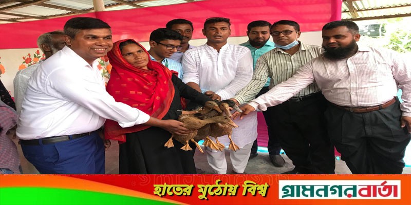 বাগেরহাটে দরিদ্রদের মাঝে ছাগল ও হাসঁ বিতরণ বাগেরহাটে দরিদ্রদের মাঝে ছাগল ও হাসঁ বিতরণ