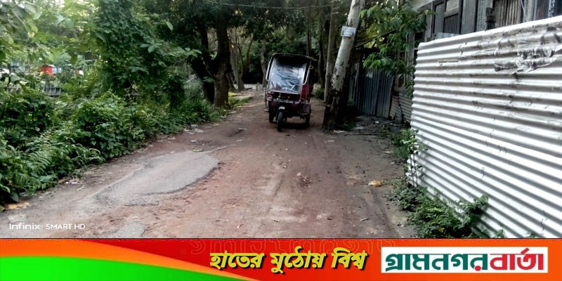 টঙ্গীবাড়ীর পুরা উচ্চ বিদ্যালয় প্রধান সড়ক বেহাল অবস্থা টঙ্গীবাড়ীর পুরা উচ্চ বিদ্যালয় প্রধান সড়ক বেহাল অবস্থা