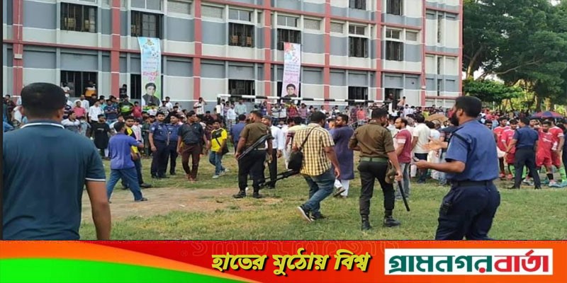 শ্রীনগরে শেষ হলো বঙ্গবন্ধু জাতীয় গোল্ডকাপ টুর্নামেন্ট ফাইনাল শ্রীনগরে শেষ হলো বঙ্গবন্ধু জাতীয় গোল্ডকাপ টুর্নামেন্ট ফাইনাল