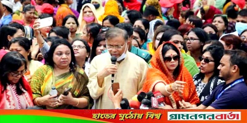 বিএনপিকে প্রতিহতের ডাক দিলেন তথ্যমন্ত্রী বিএনপিকে প্রতিহতের ডাক দিলেন তথ্যমন্ত্রী