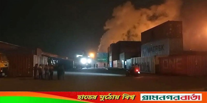 বিএম ডিপোর আগুন নিভেছে, ৮ জনকে আসামি করে মামলা বিএম ডিপোর আগুন নিভেছে, ৮ জনকে আসামি করে মামলা
