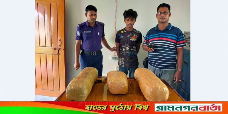 গাংনীতে পুলিশের অভিযানে ১০ কেজি গাঁজাসহ আটক এক গাংনীতে পুলিশের অভিযানে ১০ কেজি গাঁজাসহ আটক এক