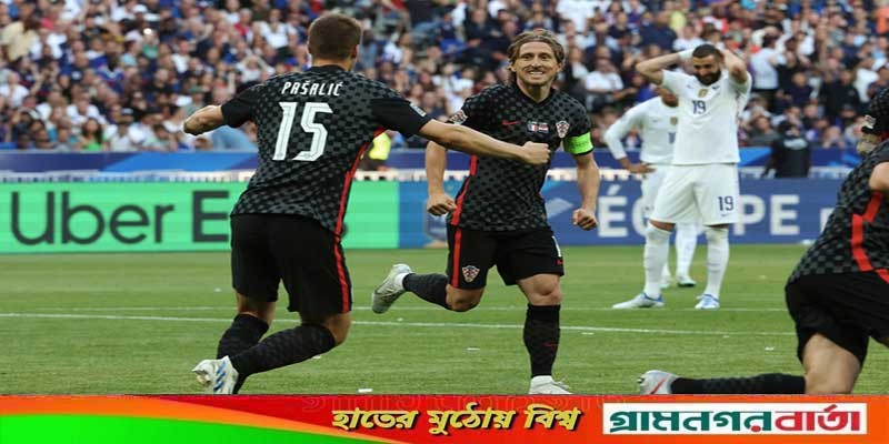 ঘরের মাঠে ক্রোয়েশিয়ার কাছে হারলো বিশ্বচ্যাম্পিয়ন ফ্রান্স ঘরের মাঠে ক্রোয়েশিয়ার কাছে হারলো বিশ্বচ্যাম্পিয়ন ফ্রান্স