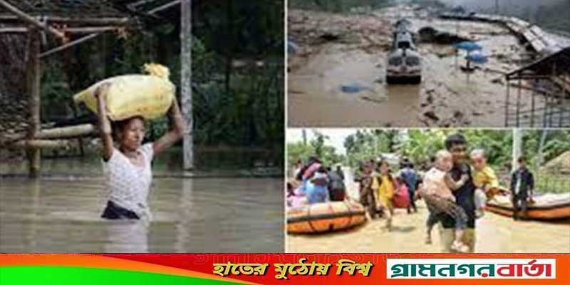 আসাম-মেঘালয়ে বন্যা পরিস্থিতির অবনতি, সিলেট আরও ঝুঁকিতে আসাম-মেঘালয়ে বন্যা পরিস্থিতির অবনতি, সিলেট আরও ঝুঁকিতে