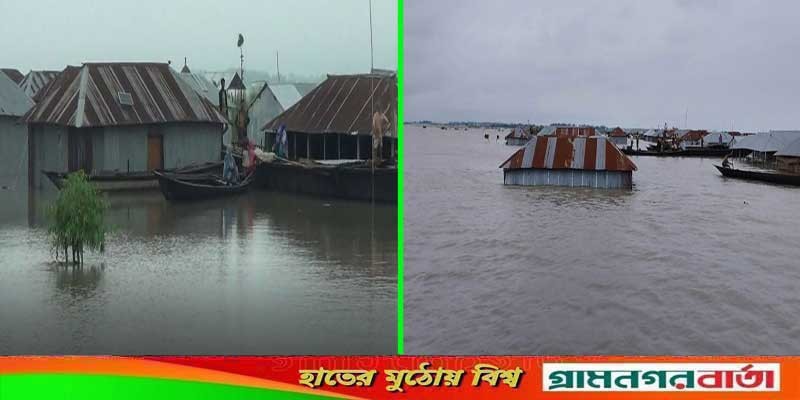 কুড়িগ্রামেও বন্যা পরিস্থিতির অবনতি, পানিবন্দি লক্ষাধিক মানুষ কুড়িগ্রামেও বন্যা পরিস্থিতির অবনতি, পানিবন্দি লক্ষাধিক মানুষ