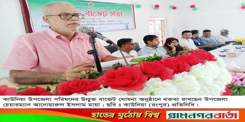 কাউনিয়া উপজেলা পরিষদের ১৮ কোটি টাকার উন্মুক্ত বাজেট ঘোষনা কাউনিয়া উপজেলা পরিষদের ১৮ কোটি টাকার উন্মুক্ত বাজেট ঘোষনা