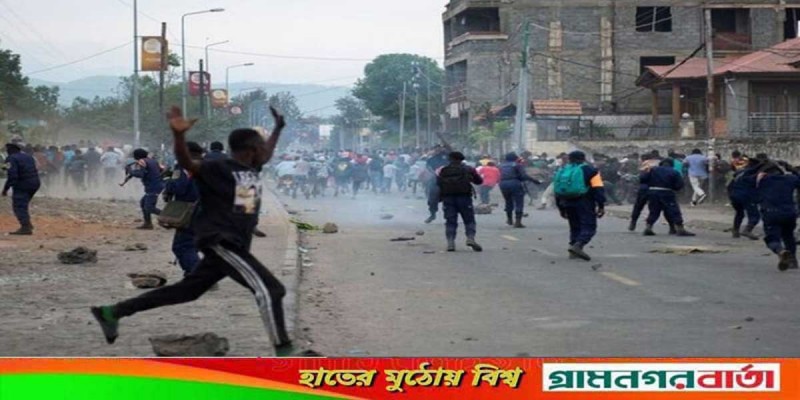 কঙ্গোতে জাতিসংঘবিরোধী বিক্ষোভ, প্রাণহানি ১৫ কঙ্গোতে জাতিসংঘবিরোধী বিক্ষোভ, প্রাণহানি ১৫