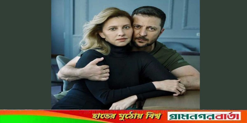 যুদ্ধের মাঝেই ভোগ সাময়িকীর প্রচ্ছদে জেলেনস্কি ও ফার্স্ট লেডি যুদ্ধের মাঝেই ভোগ সাময়িকীর প্রচ্ছদে জেলেনস্কি ও ফার্স্ট লেডি