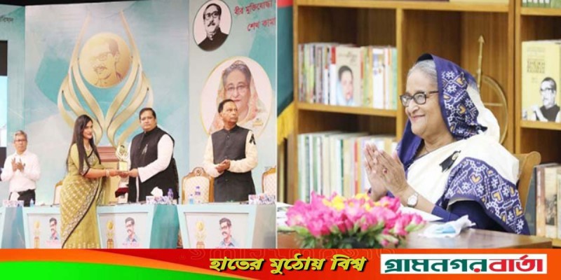 শেখ কামাল ক্রীড়া পুরস্কার প্রদান করলেন প্রধানমন্ত্রী শেখ কামাল ক্রীড়া পুরস্কার প্রদান করলেন প্রধানমন্ত্রী
