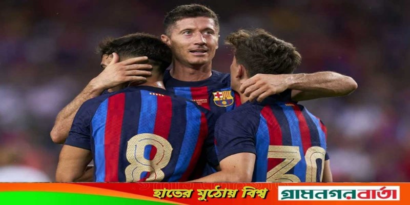 গাম্পের ট্রফি জিতল বার্সেলোনা গাম্পের ট্রফি জিতল বার্সেলোনা