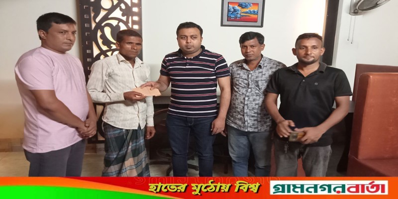 পা হারানো শিশু স্বাধীনের পরিবারকে চিকিৎসা সেবায় নিসচা'র অর্থ প্রদান পা হারানো শিশু স্বাধীনের পরিবারকে চিকিৎসা সেবায় নিসচা'র অর্থ প্রদান