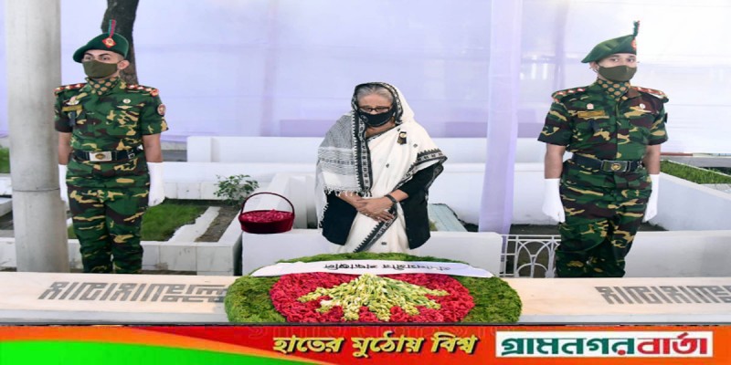 ১৫ আগস্ট নিহত স্বজনদের কবরে শ্রদ্ধা প্রধানমন্ত্রী শেখ হাসিনার ১৫ আগস্ট নিহত স্বজনদের কবরে শ্রদ্ধা প্রধানমন্ত্রী শেখ হাসিনার