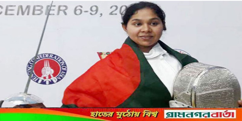 ফেন্সিংয়ে কামরুলের এবার ফাতমা মুজিবও বিদায় ফেন্সিংয়ে কামরুলের এবার ফাতমা মুজিবও বিদায়