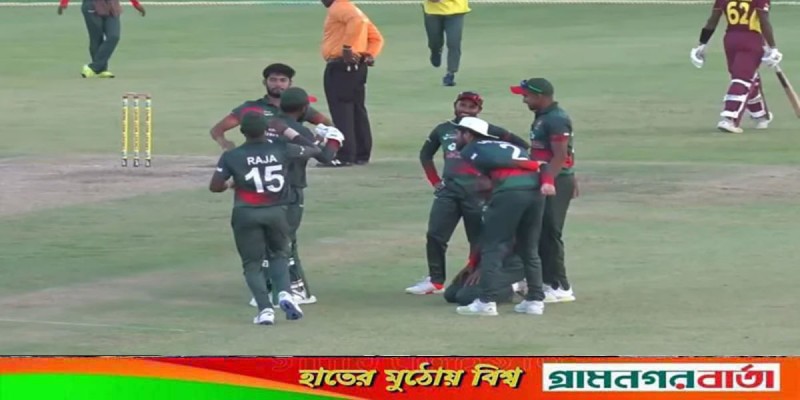 ক্যারিবীয়দের বিপক্ষে সিরিজে সমতায় ফিরল বাংলাদেশ ‘এ’ দল ক্যারিবীয়দের বিপক্ষে সিরিজে সমতায় ফিরল বাংলাদেশ ‘এ’ দল