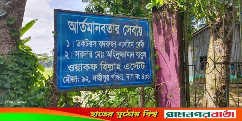 কালকিনিতে ফাউন্ডেশনের গাছের চারা কেটে ফেলার অভিযোগ কালকিনিতে ফাউন্ডেশনের গাছের চারা কেটে ফেলার অভিযোগ