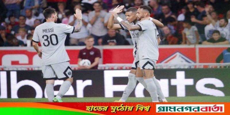 লিলের জালে পিএসজির ৭ গোল লিলের জালে পিএসজির ৭ গোল