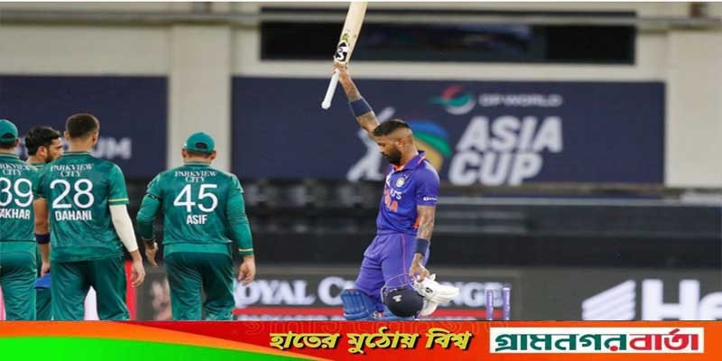 পাকিস্তানকে হারালো ভারত পাকিস্তানকে হারালো ভারত