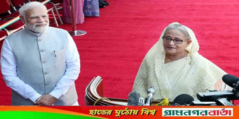 ভারত আমাদের বন্ধু, বন্ধুত্বের মাধ্যমে যে কোনও সমস্যার সমাধান সম্ভব: শেখ হাসিনা ভারত আমাদের বন্ধু, বন্ধুত্বের মাধ্যমে যে কোনও সমস্যার সমাধান সম্ভব: শেখ হাসিনা