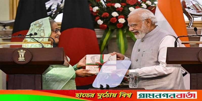 নরেন্দ্র মোদিকে যে উপহার দিলেন শেখ হাসিনা নরেন্দ্র মোদিকে যে উপহার দিলেন শেখ হাসিনা