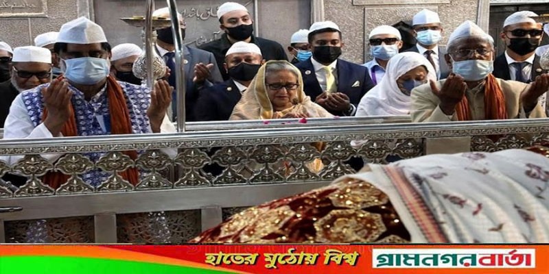 আজমির শরীফ জিয়ারতের মাধ্যমে ভারত সফর সমাপ্ত করলেন শেখ হাসিনা আজমির শরীফ জিয়ারতের মাধ্যমে ভারত সফর সমাপ্ত করলেন শেখ হাসিনা
