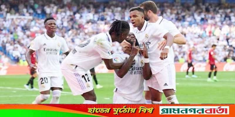 পিছিয়ে পড়ে ৪ গোলের জয় রিয়াল মাদ্রিদের পিছিয়ে পড়ে ৪ গোলের জয় রিয়াল মাদ্রিদের
