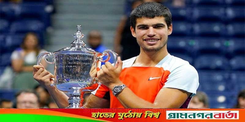 ইতিহাস গড়ে শিরোপাটা নিজের করে নিলেন আলকারাস ইতিহাস গড়ে শিরোপাটা নিজের করে নিলেন আলকারাস