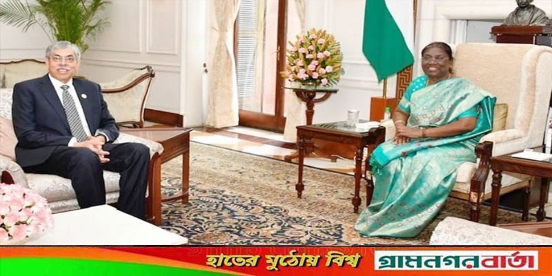 ভারতের রাষ্ট্রপতির সঙ্গে বাংলাদেশের হাইকমিশনারের বিদায়ী সাক্ষাৎ ভারতের রাষ্ট্রপতির সঙ্গে বাংলাদেশের হাইকমিশনারের বিদায়ী সাক্ষাৎ
