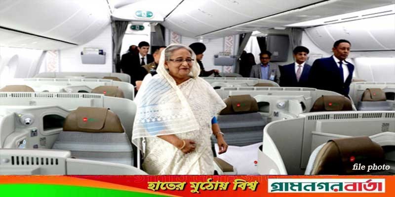 লন্ডন-নিউইয়র্কের পথে ঢাকা ছাড়লেন প্রধানমন্ত্রী লন্ডন-নিউইয়র্কের পথে ঢাকা ছাড়লেন প্রধানমন্ত্রী
