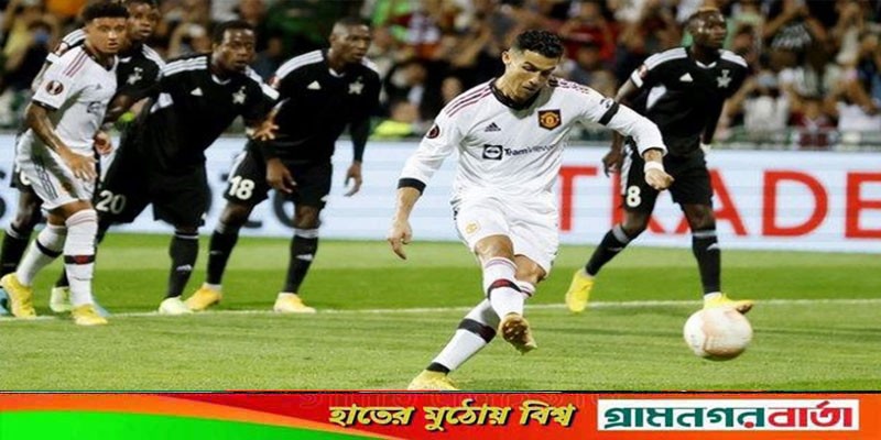 অবশেষে রোনালদোর প্রথম গোল, সহজ জয় ইউনাইটেডের অবশেষে রোনালদোর প্রথম গোল, সহজ জয় ইউনাইটেডের