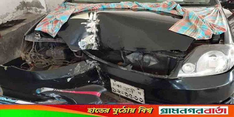 বাগেরহাটে দুমড়ে মুচড়ে গেছে মেরিনের প্রশিক্ষণ গাড়ি বাগেরহাটে দুমড়ে মুচড়ে গেছে মেরিনের প্রশিক্ষণ গাড়ি