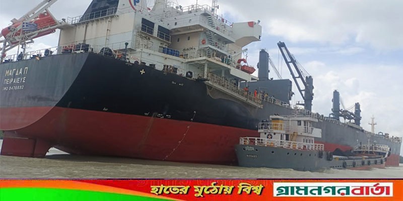 রামপাল তাপ বিদ্যুৎ কেন্দ্রের কয়লার তৃতীয় চালান মোংলায় রামপাল তাপ বিদ্যুৎ কেন্দ্রের কয়লার তৃতীয় চালান মোংলায়