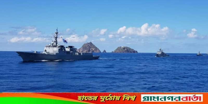 যুক্তরাষ্ট্র ও দক্ষিণ কোরিয়ার নৌ মহড়া শুরু যুক্তরাষ্ট্র ও দক্ষিণ কোরিয়ার নৌ মহড়া শুরু