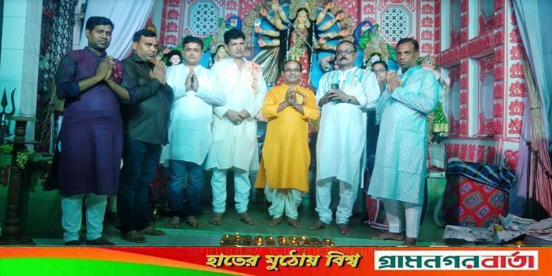 মুন্সীগঞ্জে শারদীয় দূর্গা পূজার মহা নবমী পালন মুন্সীগঞ্জে শারদীয় দূর্গা পূজার মহা নবমী পালন