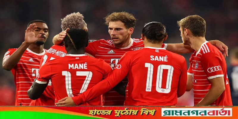 প্লাজেনকে গোলবন্যায় ভাসিয়ে দুর্দান্ত জয় বায়ার্নের প্লাজেনকে গোলবন্যায় ভাসিয়ে দুর্দান্ত জয় বায়ার্নের