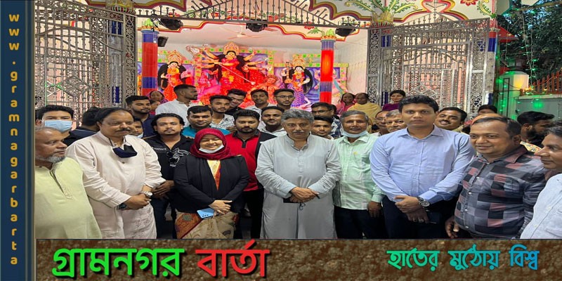 মাদারীপুরে দূর্গা পূজার মঞ্চ মাতালেন জনপ্রিয় কন্ঠশিল্পী গামছা পলাশ ও মৌসুমি মাদারীপুরে দূর্গা পূজার মঞ্চ মাতালেন জনপ্রিয় কন্ঠশিল্পী গামছা পলাশ ও মৌসুমি