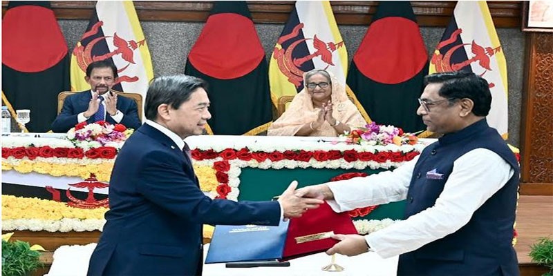 জ্বালানি সহযোগিতা বৃদ্ধিতে সম্মত বাংলাদেশ-ব্রুনাই, একটি চুক্তি ও ৩ সমঝোতা স্মারক সই জ্বালানি সহযোগিতা বৃদ্ধিতে সম্মত বাংলাদেশ-ব্রুনাই, একটি চুক্তি ও ৩ সমঝোতা স্মারক সই