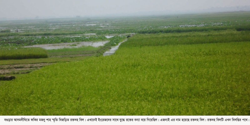 আদমদীঘির রক্তদহ বিল ইতিহাস ও ঐতিহ্যের সাক্ষী আদমদীঘির রক্তদহ বিল ইতিহাস ও ঐতিহ্যের সাক্ষী