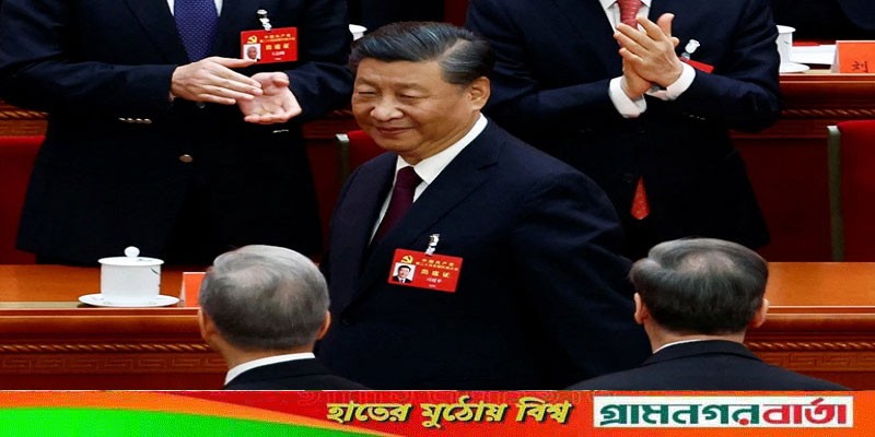 পরপর তিনবার চীনা প্রেসিডেন্ট হয়ে ইতিহাস গড়লেন শি জিনপিং পরপর তিনবার চীনা প্রেসিডেন্ট হয়ে ইতিহাস গড়লেন শি জিনপিং