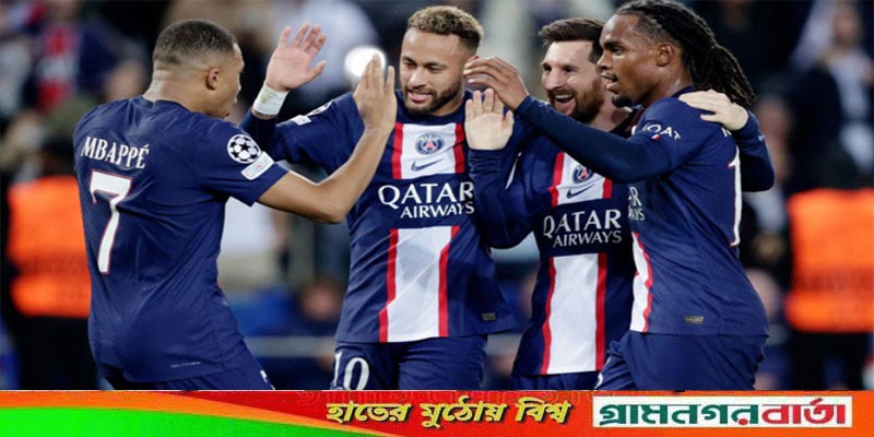ইসরায়েলি ক্লাবকে ৭ গোল দিয়ে শেষ ষোলোতে পিএসজি ইসরায়েলি ক্লাবকে ৭ গোল দিয়ে শেষ ষোলোতে পিএসজি