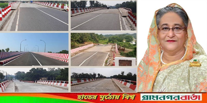 একযোগে ১০০ সেতুর উদ্বোধন করলেন প্রধানমন্ত্রী একযোগে ১০০ সেতুর উদ্বোধন করলেন প্রধানমন্ত্রী