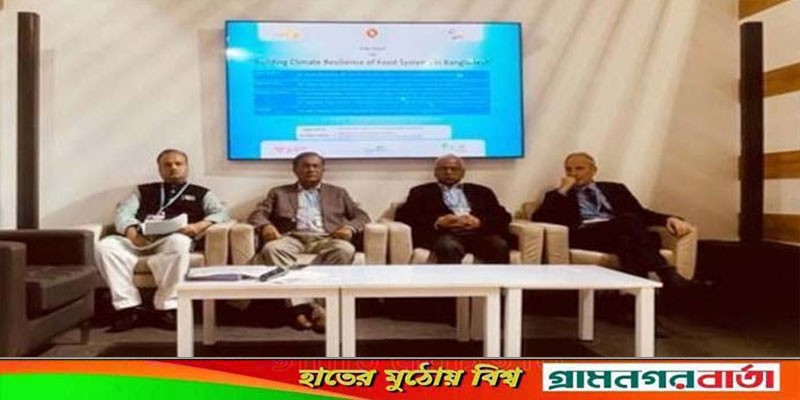 দেশে খাদ্য নিরাপত্তায় ছাড় নয় : কপ২৭ এ তথ্যমন্ত্রী দেশে খাদ্য নিরাপত্তায় ছাড় নয় : কপ২৭ এ তথ্যমন্ত্রী