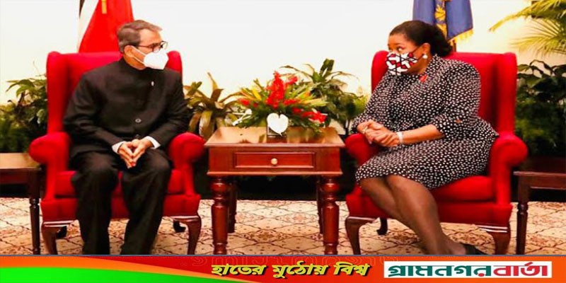 শেখ হাসিনার প্রশংসায় ত্রিনিদাদ ও টোবাগোর রাষ্ট্রপতি শেখ হাসিনার প্রশংসায় ত্রিনিদাদ ও টোবাগোর রাষ্ট্রপতি