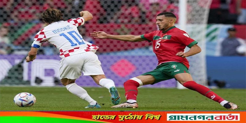 ক্রোয়েশিয়ার সঙ্গে গোলশুন্য ড্র করল মরক্কো ক্রোয়েশিয়ার সঙ্গে গোলশুন্য ড্র করল মরক্কো