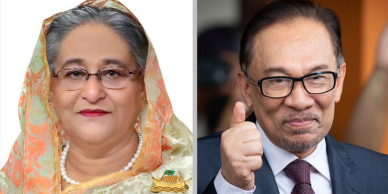 আনোয়ার ইব্রাহিমকে শেখ হাসিনার অভিনন্দন আনোয়ার ইব্রাহিমকে শেখ হাসিনার অভিনন্দন