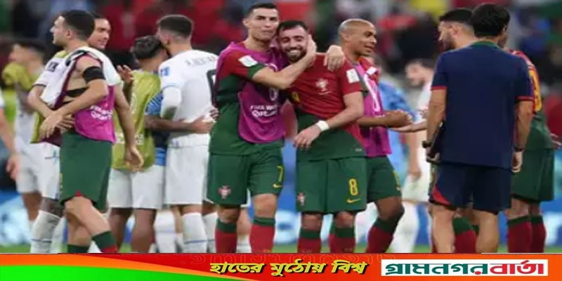 নকআউট নিশ্চিত পর্তুগালের, আশা ক্ষীণ উরুগুয়ের নকআউট নিশ্চিত পর্তুগালের, আশা ক্ষীণ উরুগুয়ের